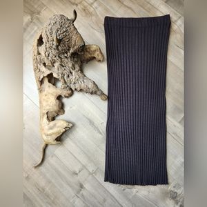 Simon Miller Rib Black Skirt Sz M